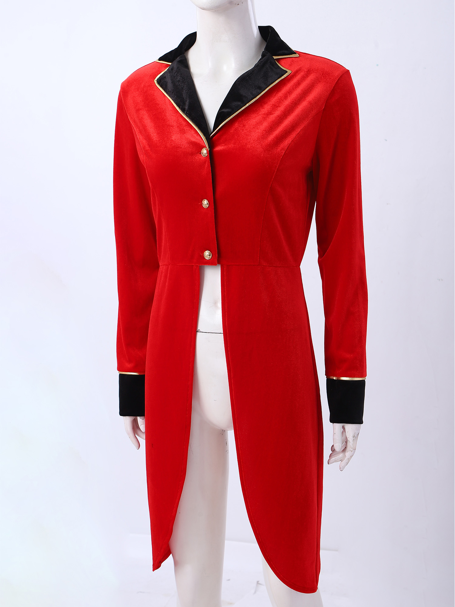 Jackets - Damski frak ringmastera cyrkowego, kostium showmana,