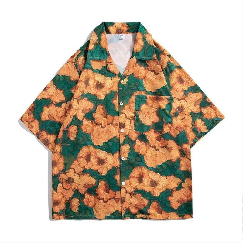Vintage koszula w kwiaty z kró – Vintage Hawaiian Floral Shirt recenzja i cena