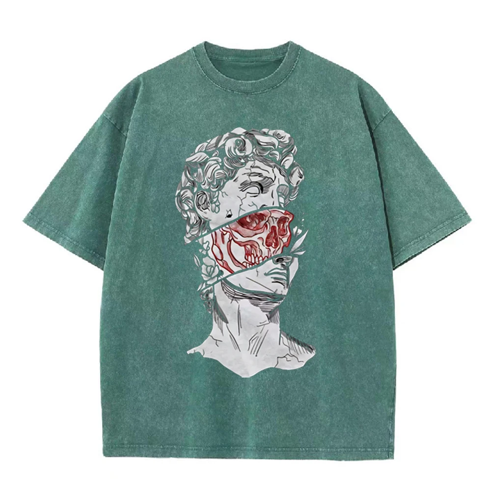 Koszulka 2026 Vintage z grafik – Acid Wash Vintage Graphic T Shirt recenzja i cena