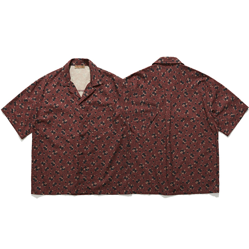 Japońska koszula w stylu retro – Vintage Hawaiian Floral Shirt recenzja i cena