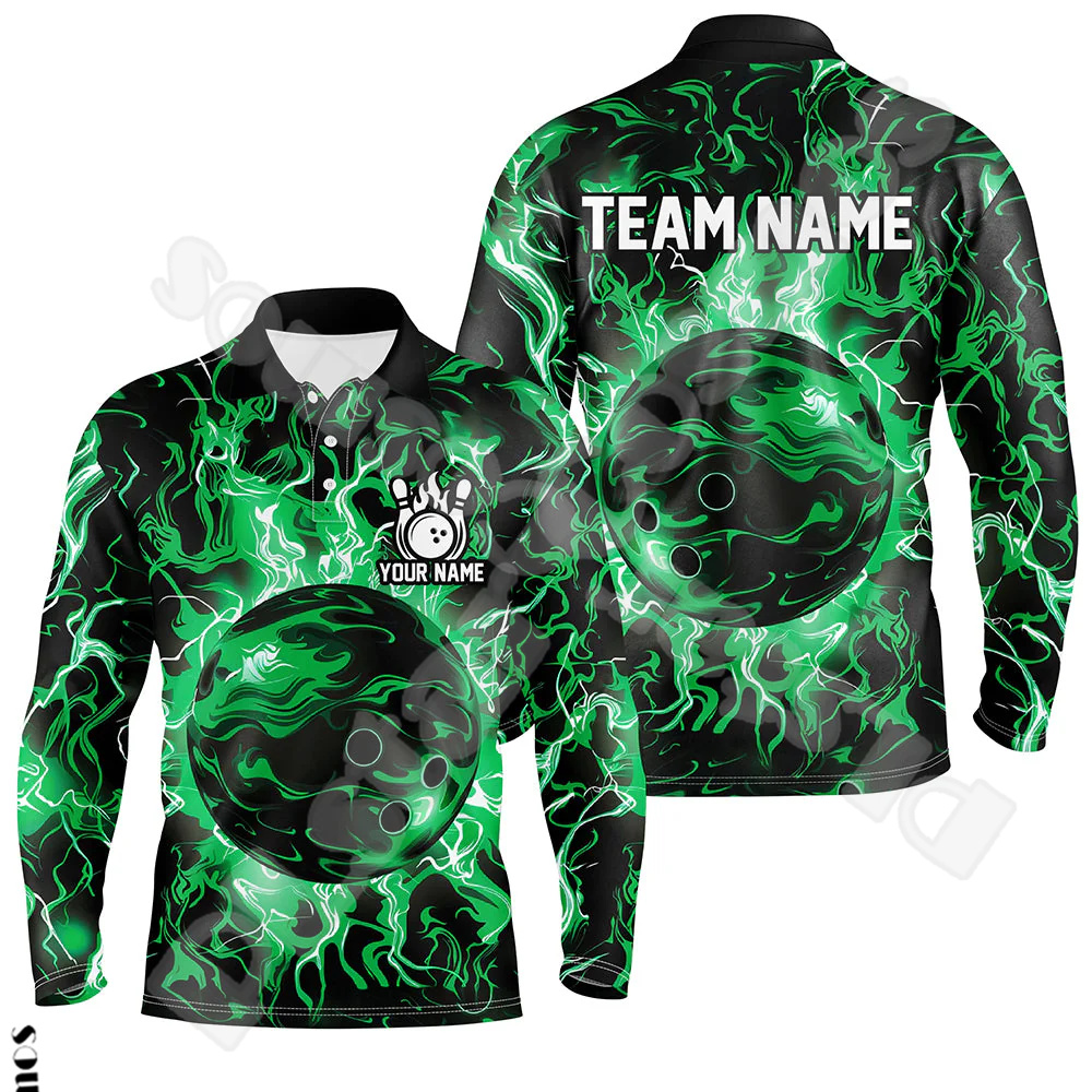 Nazwa własna gracz w kręgle pł – Short Sleeve Bowling Shirt Retro recenzja i cena