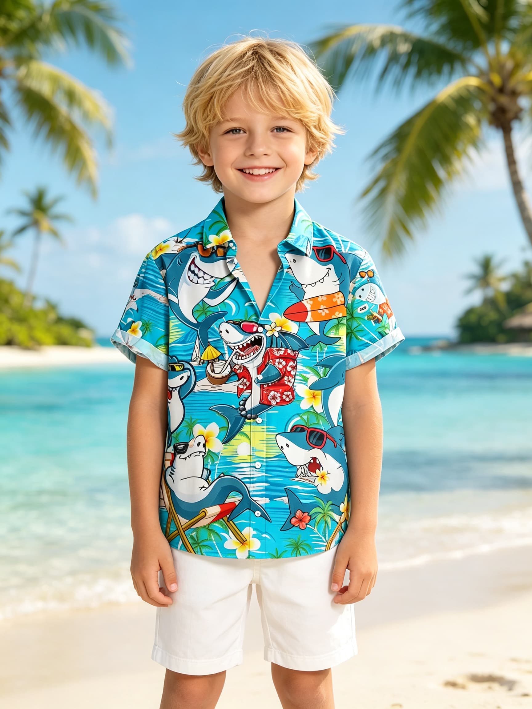 Męska, damska, dziecięca koszu – Vintage Hawaiian Floral Shirt recenzja i cena